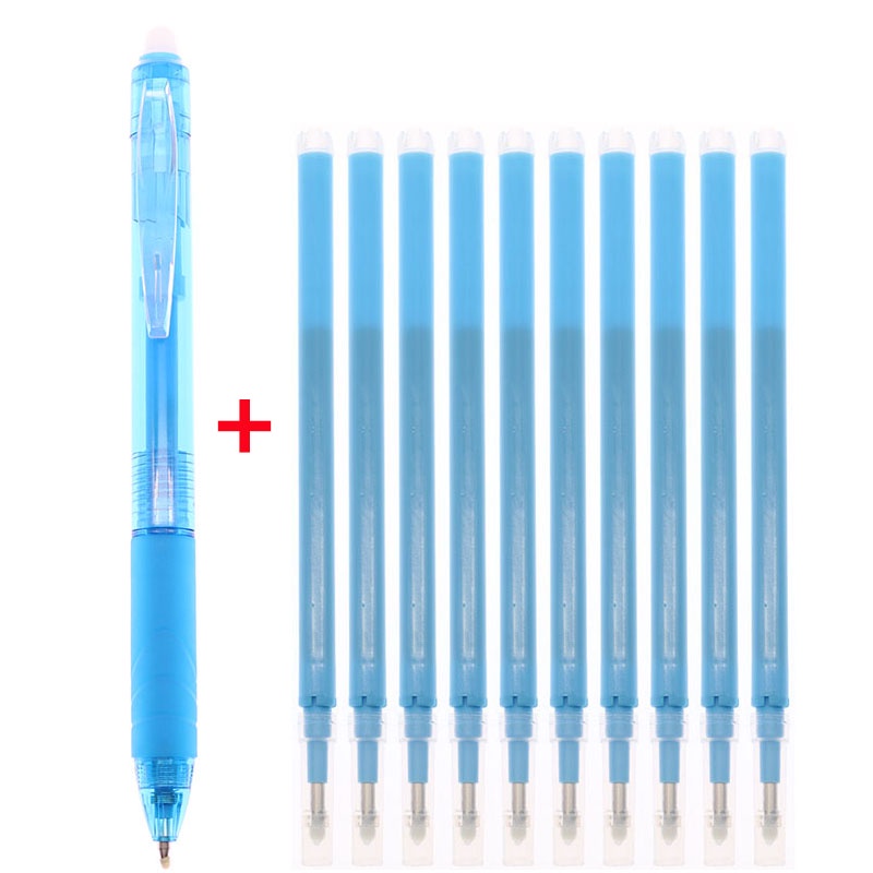 Bộ bút mực gel ngòi 0.7mm 4 màu có thể xóa được