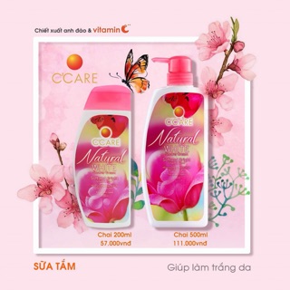 Sữa tắm c'care thái lan 200ml