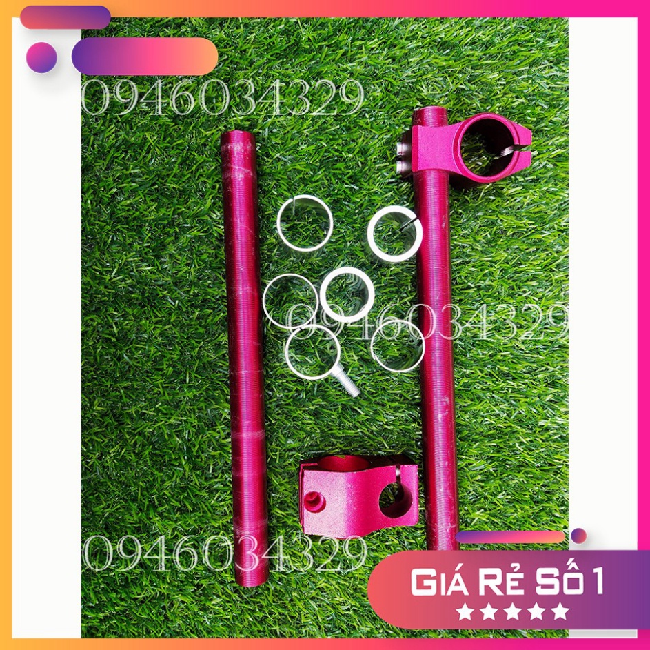 GHI DONG CLIP-ON ĐỘ CAFE RACER , ghi dong 2 khúc