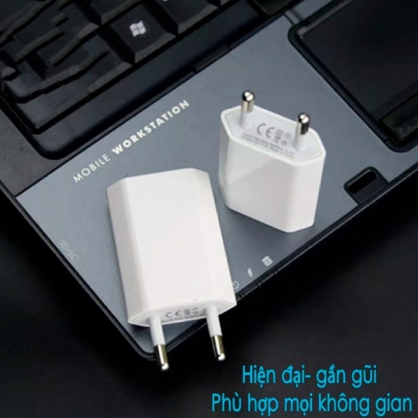 củ sạc cho dòng iphone 5, 6, 7, 8, X, 11 cóc sạc dài không kén máy, không báo lỗi, không loạn cảm ứng