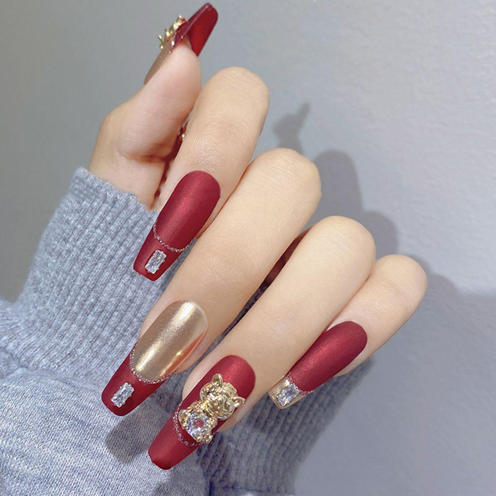 OCEANMAP Phụ Kiện Trang Trí Móng Tay 3D DIY Charms