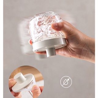 Bộ hũ đựng gia vị thuỷ tinh, lọ đựng gia vị có thìa