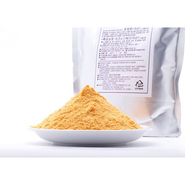 Bột phô mai Hàn Quốc gói 1 kg loại 1