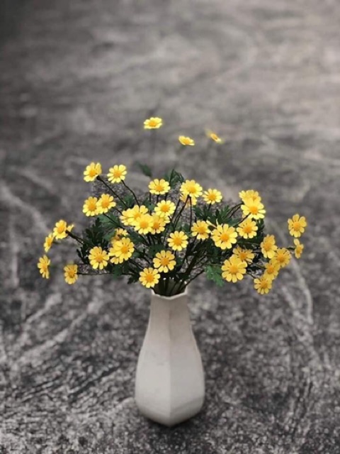 Set bộ nguyên liệu làm 100 bông hoa cúc tana(kèm video hướng dẫn cách làm) bằng giấy mỹ thuật