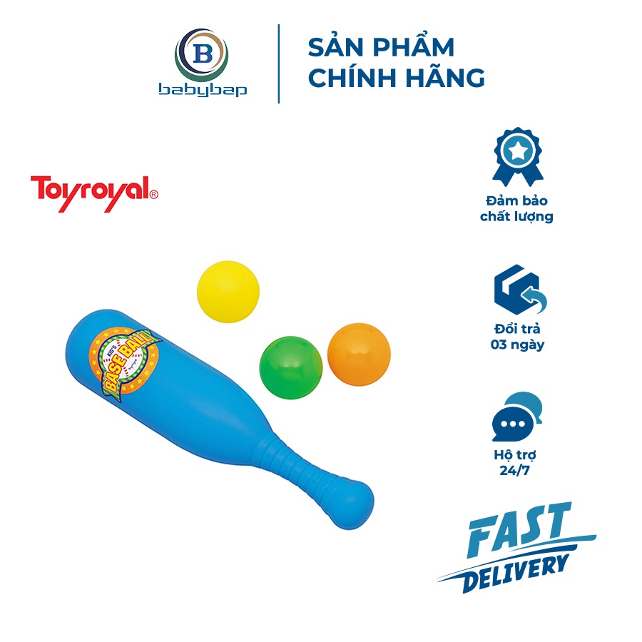 Bộ Đồ Chơi Bóng Chày Nhí Toyroyal Món Quà Lý Tưởng Cho Các Bé Yêu Thích Các Hoạt Động Thể Thao