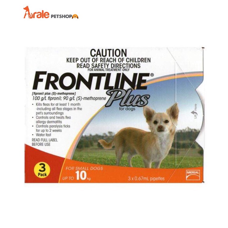 NHỎ GÁY FRONTLINE TRỊ VE RẬN CHO CHÓ