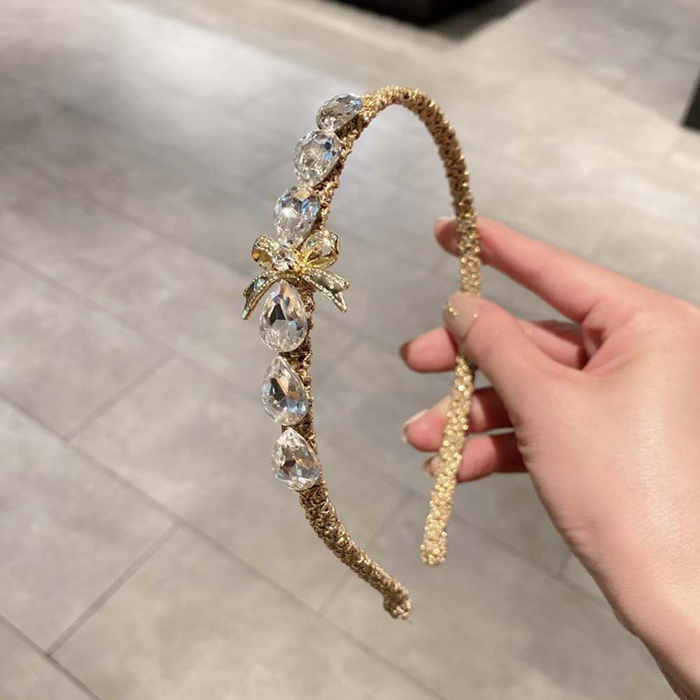 Băng đô hình nơ phong cách Hàn Quốc đơn giản thời trang xinh xắn cho nữ