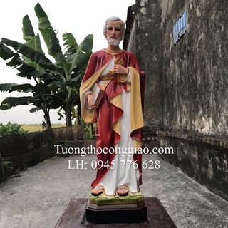 Tượng Thánh Phê Rô 60cm composite