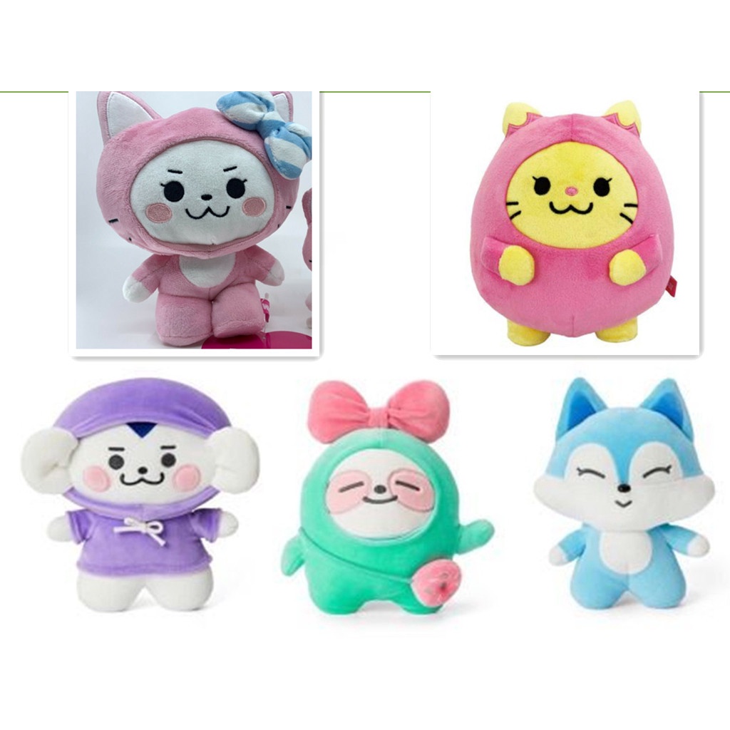 Búp Bê Nhồi Bông Cặp Đôi Lia Ryujin Yuna Nhóm Nhạc Kpop ITZY Wdz