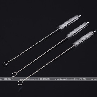 Cọ rửa ống hút Inox, Ống hút tre