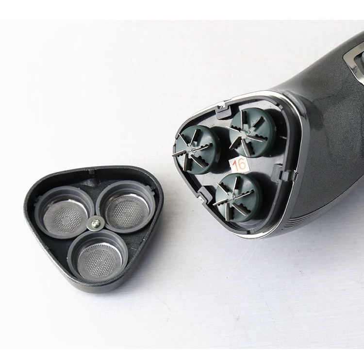 Tông đơ cạo râu Kemei KM-890 đầu nối 3D có thể sạc lại tiện dụng cho nam