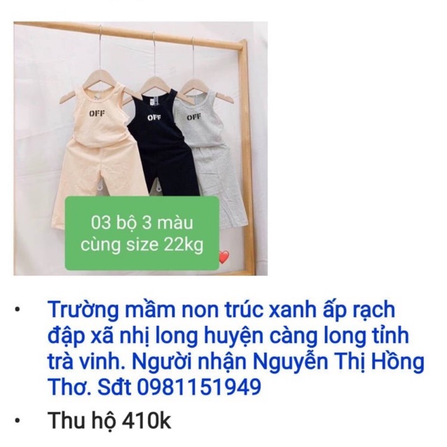 👗  Set Áo yếm mix Quần dập li màu
