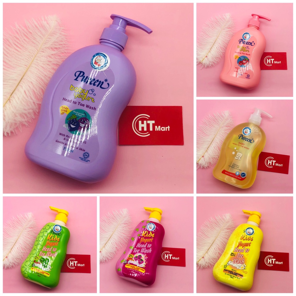 Sữa tắm gội trẻ em Pureen Malaysia