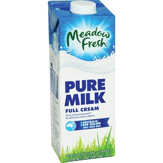 Sữa tiệt trùng Meadow Fresh nguyên kem/ không béo/ ít béo/ calci 1L