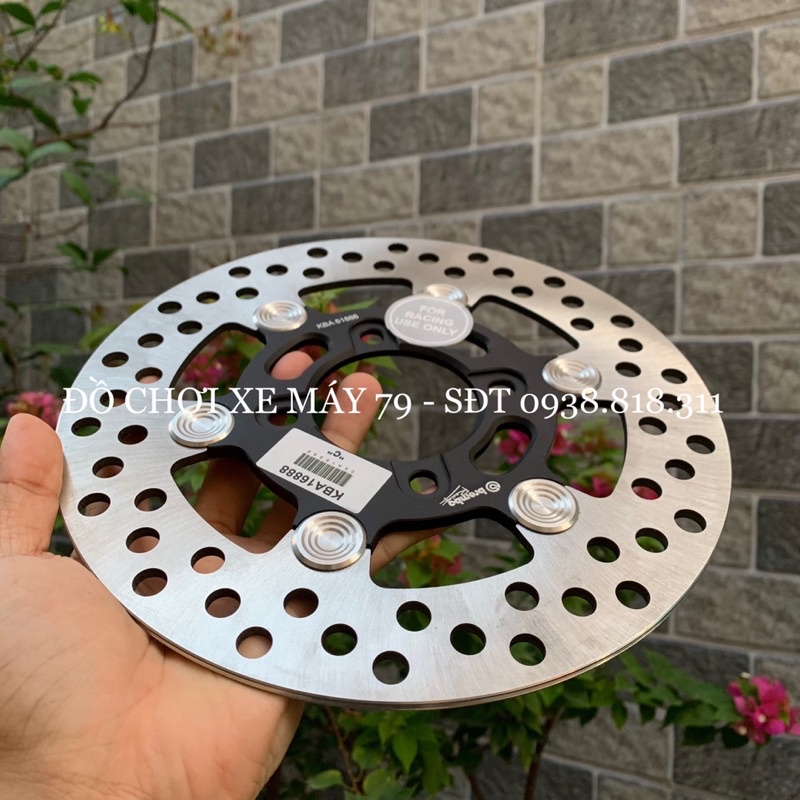Đĩa Brembo khoen inox 304 size 220mm