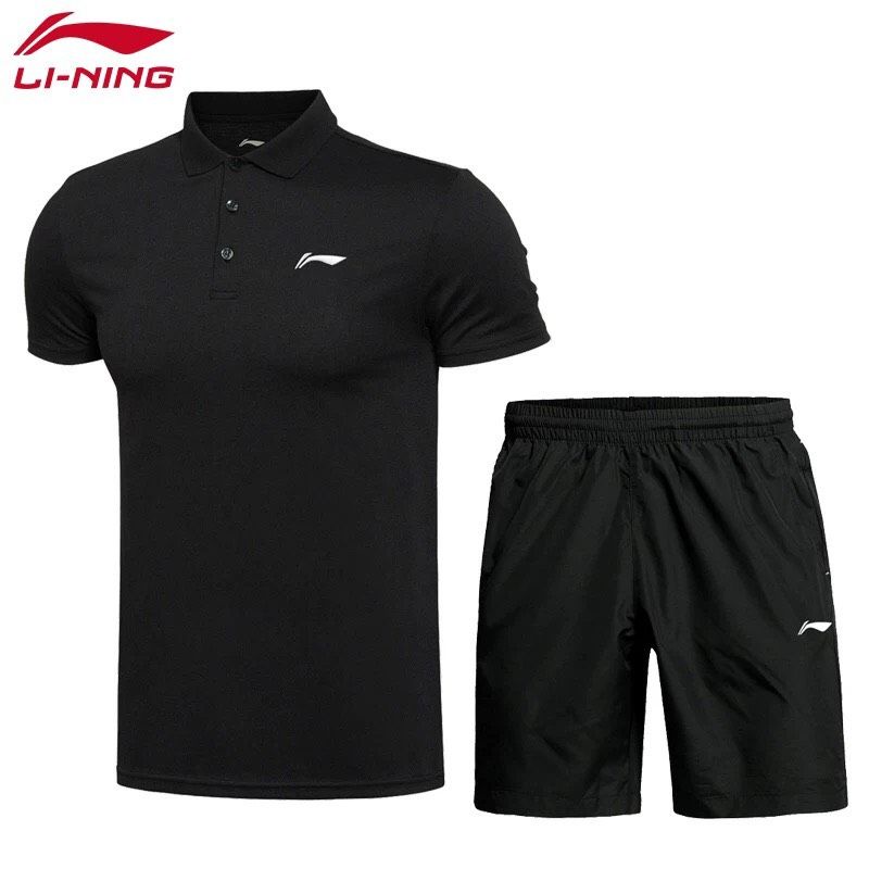 Bộ polo lining thể thao nam 3 màu chất  vải thông hơi lỗ xịn sò mặc là mát