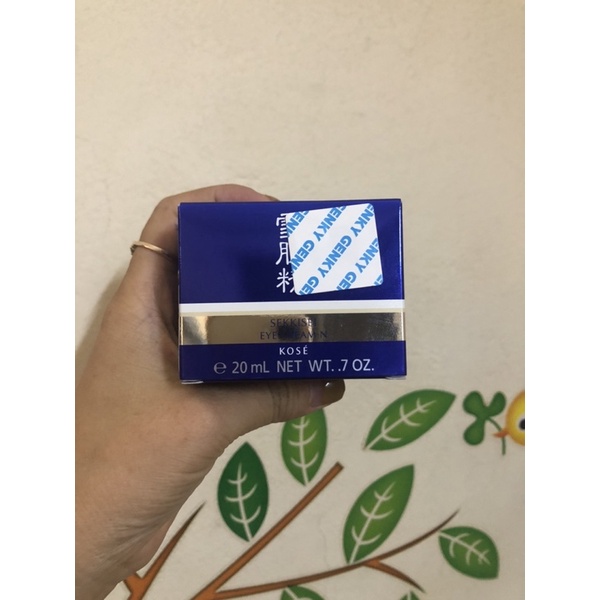 Kem dưỡng chống nhăn, thâm mắt Kose Sekkisei Eye 20g