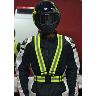 ✔️ Áo Phản Quang Dây Phản Quang Chữ A Có Khóa Cài CHUYÊN DỤNG ĐI ĐÊM