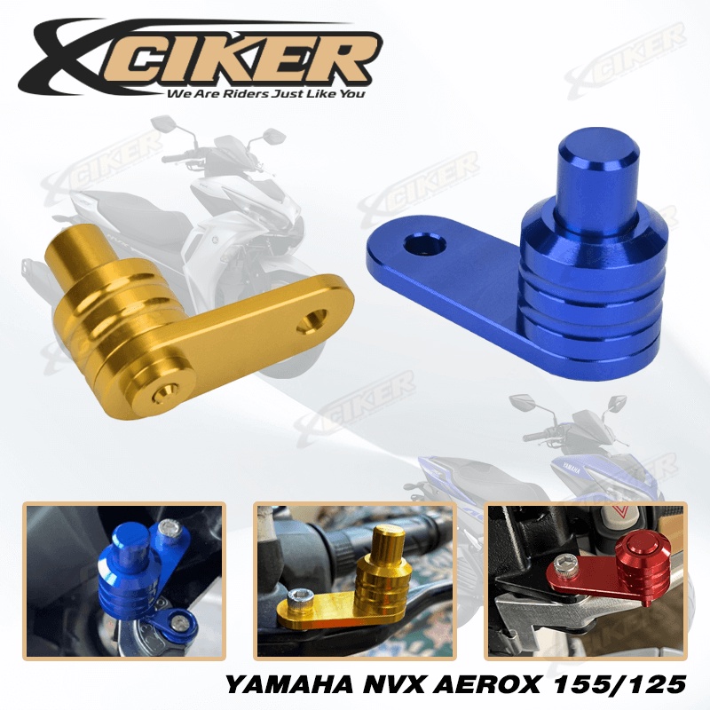 Công tắc phanh tay bằng nhôm cnc chống rơi cho Yamaha NVX AEROX155/125