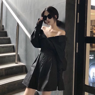 váy liền hở vai (hàng đặt trước)