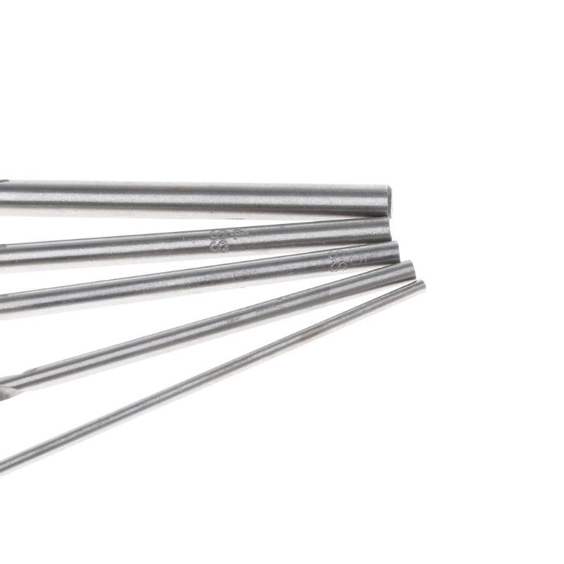 Bộ 5 Mũi Khoan Xoắn 2-5mm 152mm Chất Lượng Cao