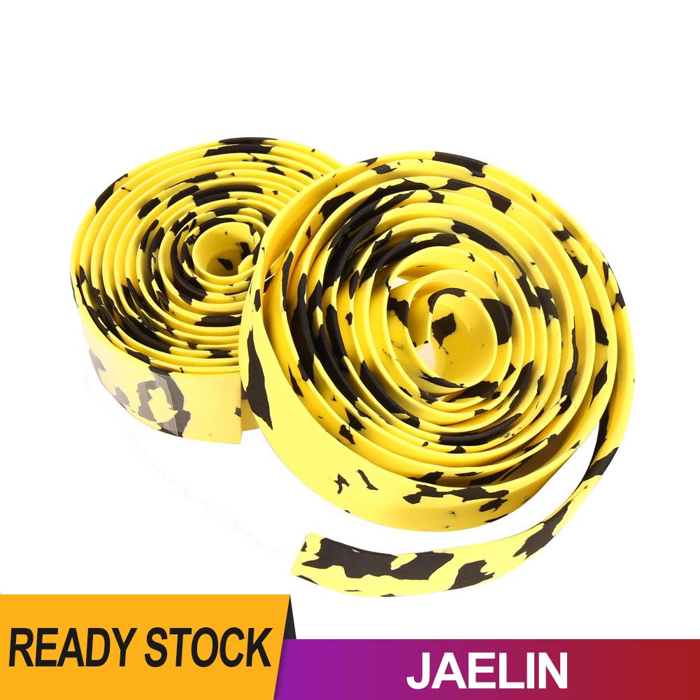 Set 2 băng quấn ghi đông xe đạp kèm 2 nút cắm