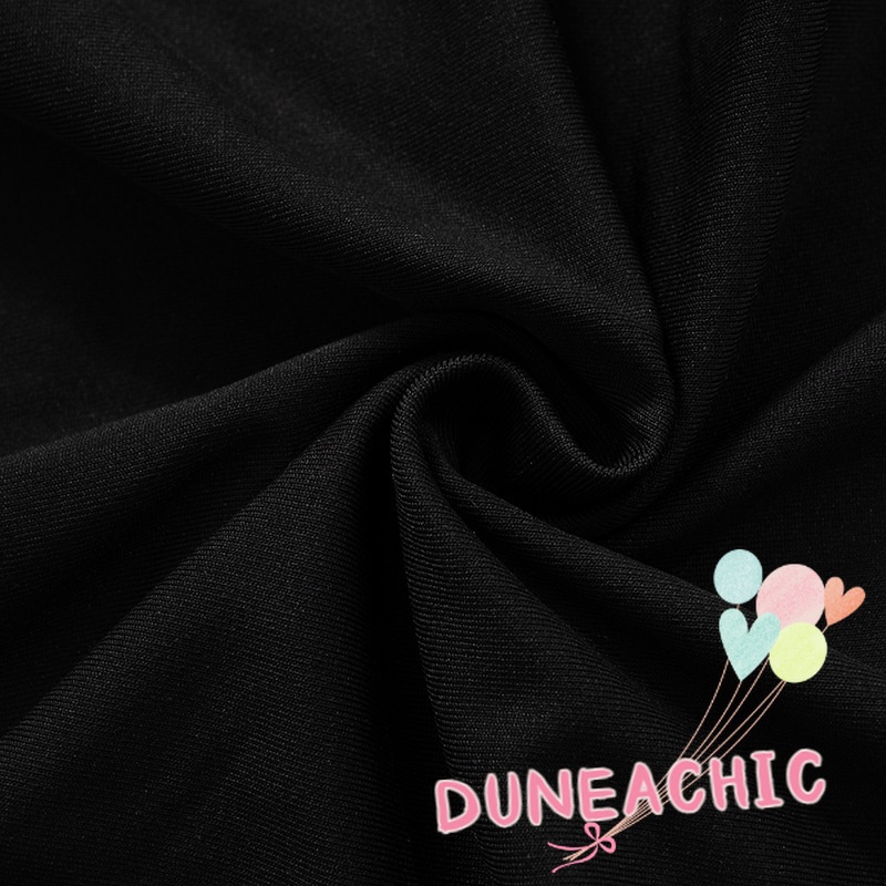 DUNEA Đầm không tay thiết kế xẻ tà phối dây rút quyến rũ cho nữ