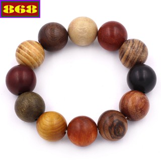 Vòng chuỗi gỗ đàn hương 8 màu 18 ly - Chuỗi tay Size lớn