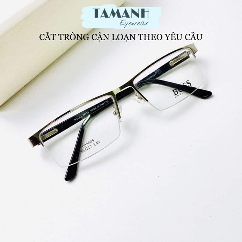 Gọng Kính Cận Nam Nữ Kim Loại Xẻ Cước Các Hãng Đủ Màu TAMANHEYEWEAR Cắt mắt cận loạn theo yêu cầu