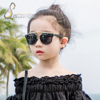 Kính thời trang trẻ em + Tặng bao da K113