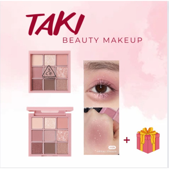 Màu Mắt 3CE 9 Ô Multi Eye Color - Auto Focus 8.5g
