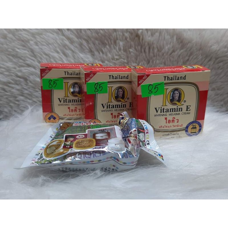 Kem Dưỡng Trắng Da Sạch Nám Thái Lan IQ Vitamin E - 8g