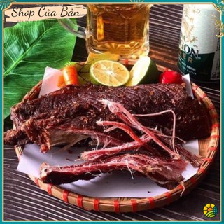 Thịt Trâu Gác Bếp Tây Bắc ( TẶNG CHẨM CHÉO ) Trâu Sấy Khô Thơm Ngon Sạch Sẽ Không Chất Bảo Quản