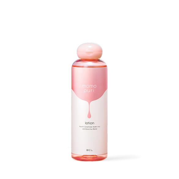 Nước cân bằng ẩm Momopuri Lotion hương đào giúp tẩy tế bào chết, tăng khả năng miễn dịch cho da 200ml - 4515061088783