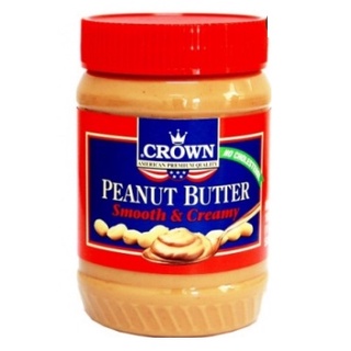 Bơ đậu phộng đỏ Smooth Creamy Crown 510g