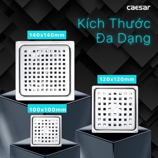 Phễu thoát sàn caesar dạng lưới st1010b , st1212 , st1212l , st1414 , st1414l