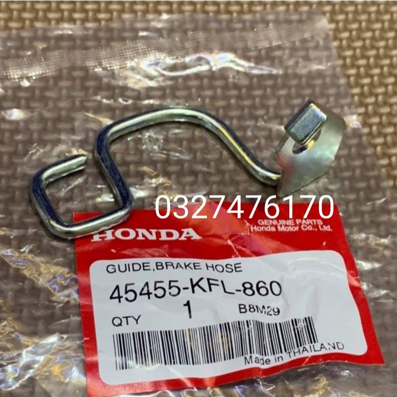 Pass chữ C kẹp giữ dây dầu thắng xe Wave thái, Future 1..zin