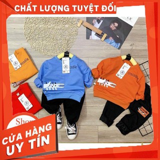 Bộ thu đông corodile cho bé trai 10_20kg