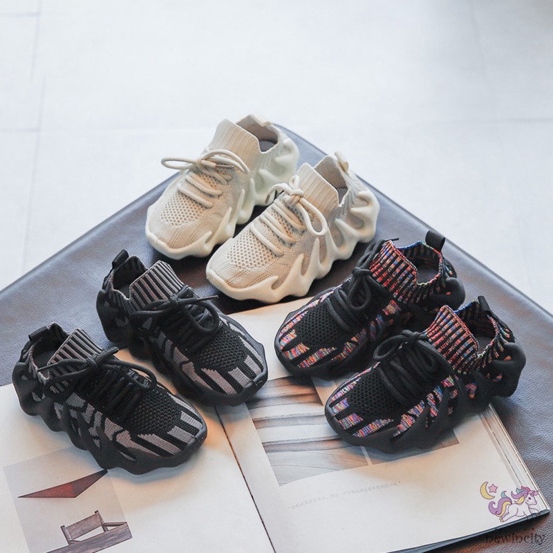 Giày thể thao phối lưới thoáng khí thời trang Hàn Quốc cho bé