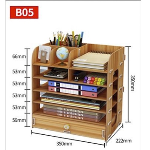 Kệ tài liệu văn phòng mini pehouse