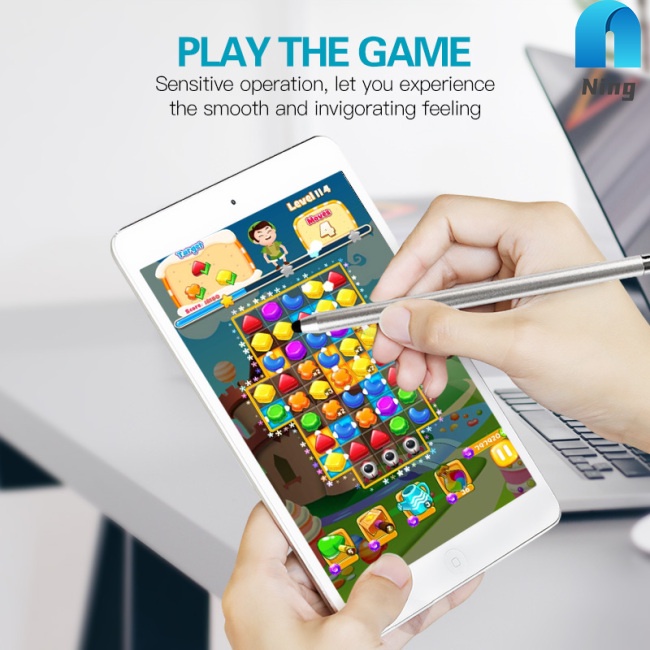 Bút Cảm Ứng 2 Trong 1 Dành Cho Máy Tính Bảng, Điện Thoại Android