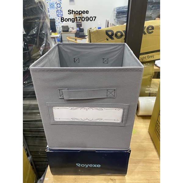 Sét Hộp Đựng Đồ Đa Năng ROYEXE Cỡ Đại (26.5x26.5xH28cm)
