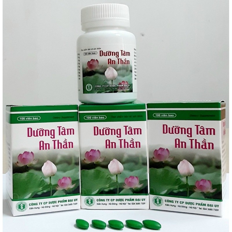 Dưỡng tâm An Thần - hộp 100 viên