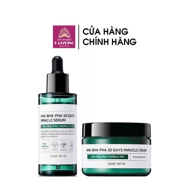 Combo Serum + Kem Dưỡng Da Some By Mi AHA-BHA-PHA 30 Days Fullsize