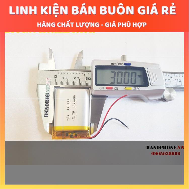Pin Li-Po 3.7V 103040 1200mAh