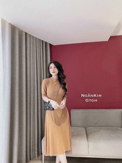 Váy dáng xoè 4 màu dành cho nữ