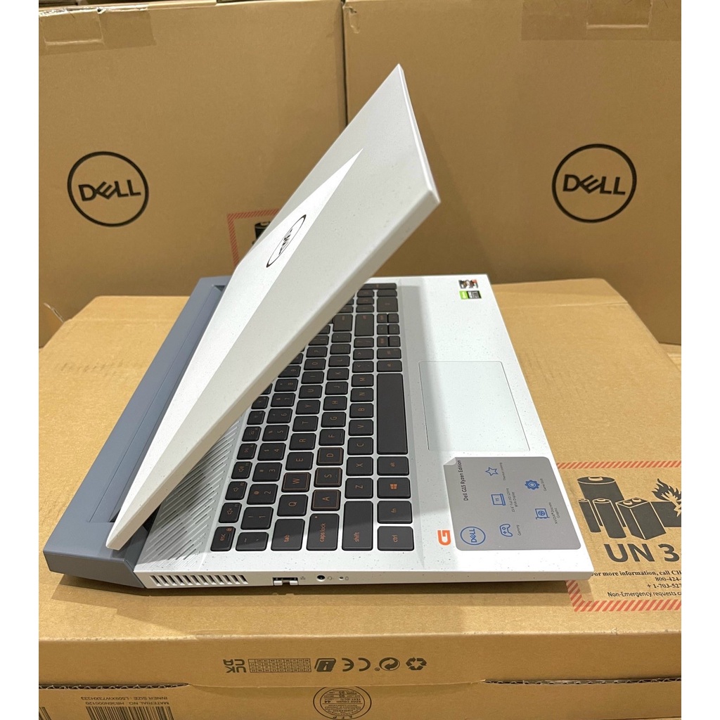 Laptop Dell Gaming G15 Ryzen Edition 5515 : AMD R7-5800H, RTX 3050Ti 4G, Ram8 G, SSD NVMe 512G, Win10