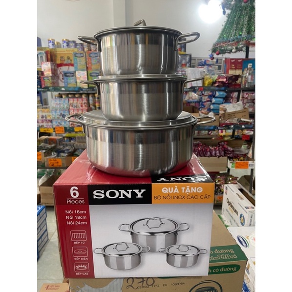 Bộ 3 nồi hkm sony