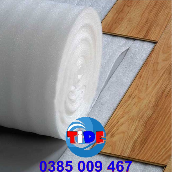 Xốp chống sốc 2mm lót bọc hàng hóa dài 150m x rộng từ 50cm-100cm – Màng xốp Foam dùng lót nền trong thi công sàn gỗ