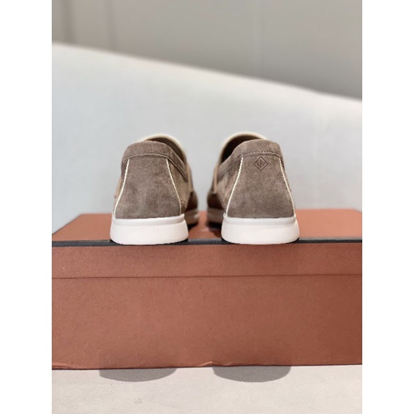Giày loafer nữ cao cấp mũi vuông nhiều màu xinh LV
